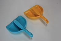 Mini ensemble de brosses de nettoyage écologiques Sunshine manche court balai TPR pelle à poussière pour canapé-lit toilette voiture végétale plat pour animaux de compagnie inclus