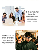 Lunettes IA W660 : Reconnaissance d'image IA, photos 20MP, vidéo anti-tremblement, contrôle par application pour créateurs de contenu, lunettes intelligentes IA pour la photographie