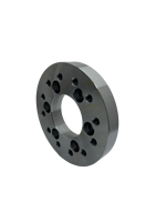 Pièces usinées CNC en acier inoxydable par électroérosion à fil, avec perçage et brochage, modèle T006A24, plaque de montage