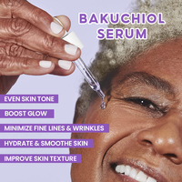 Sérum Visage Anti-Âge Marque Blanche Bio Bakuchiol Collagène Rétinol Niacinamide Produit de Soin Peau Visage Coréen