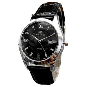 Reloj para hombre, reloj de negocios, con calendario, función de cronómetro, reloj de cuarzo resistente al agua - Product Image 1