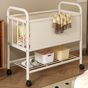Cesto de Ropa con Ruedas Ligero y Móvil para el Hogar, Carro de Lavandería con Ruedas, Cesta de Ropa con Ruedas para Apartamentos, Balcones y Espacios de Lavandería - Product Image 6