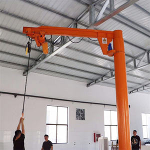 Hochwertiger Maßgefertigter 360-Grad-Schwenkbarer 1-Tonnen 2-Tonnen 10-Tonnen Auslegerkran mit Hebevorrichtung - Product Image 4