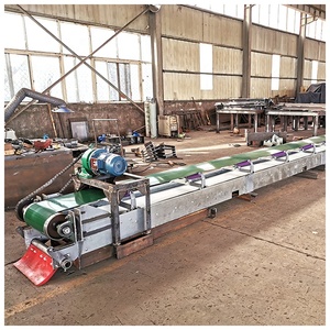 Số lượng lớn vật liệu xử lý dự trữ có thể điều chỉnh động cơ di động cao su lốp bánh xe Radial vành đai di động xếp chồng băng tải - Product Image 5