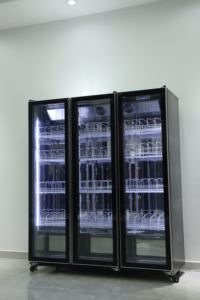 Refrigerador Vertical Comercial con Puerta de Vidrio para Supermercados, Exhibición de Bebidas y Cerveza, Vitrinas - Product Image 4
