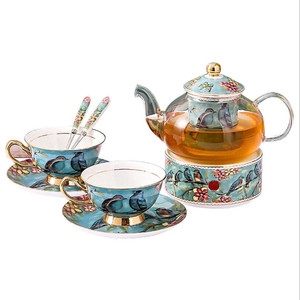 Set di tazze da <span class=keywords><strong>caffè</strong></span> in porcellana cinese in stile europeo con tazza da <span class=keywords><strong>caffè</strong></span> <span class=keywords><strong>e</strong></span> piattino in ceramica creativa di fascia alta - Product Image 2