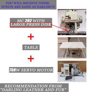 ABD Kürk Grubu Tarafından Şiddetle Tavsiye Edilir Özel Sipariş (MC 202 Kürk Dikiş Makinesi) - Product Image 2