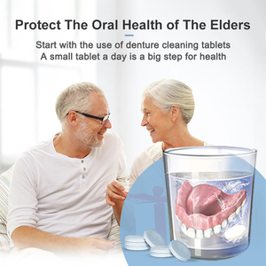 Tabletas Efervescentes OEM para <span class=keywords><strong>Limpieza</strong></span> de Retenedores Dentales, Eliminan Manchas de Forma Natural, Antibacterianas, para Alineadores de Dientes - 120 Tabletas - Product Image 5