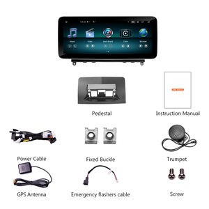12.3 pouces NTG 4.0 4G + 64G Carplay 4G DSP stéréo écran média HD Android Radio lecteur de voiture pour <span class=keywords><strong>Benz</strong></span> classe C W204 C204 2008-2010 - Product Image 6