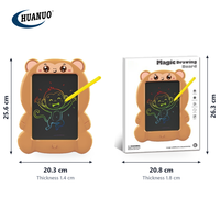 Tablette d'écriture LCD magique pour enfants, motifs animaux, jouet éducatif de voyage pour tout-petits, cadeau éducatif, vente en gros