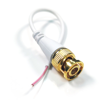 Conector BNC Q9BNC Simulador de monitoreo de conexión Cable de video Enchufe de línea de extensión de cobre puro Macho