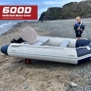 Housse de moteur hors-bord de qualité <span class=keywords><strong>marine</strong></span> 600D, imperméable à toutes les intempéries, anti-poussière, pour moteur de bateau, utilisable en eau douce et en eau salée - Product Image 6