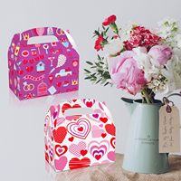 Boîtes cadeaux personnalisées pour cupcakes, biscuits et bonbons pour la Saint-Valentin avec des motifs en forme de cœur pour les fêtes, les mariages et les douches nuptiales