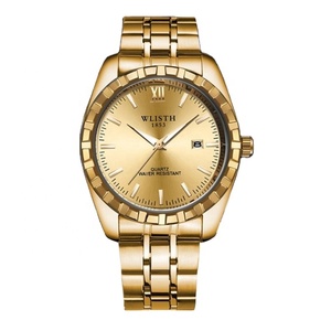 New Business Style <b>Couple</b> Quartz <b>Watches</b> Luminous Hands Waterproof <b>Watch</b> Stainless Steel Men Women Matching <b>Watch</b> with Calendar - Product Image 1