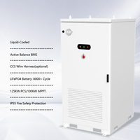 Sistema de Almacenamiento de Energía ess Cabinet de 261 kWh, Kits Plug and Play para Áreas Remotas Fuera de la Red, Venta al por Mayor Global de Alta Calidad