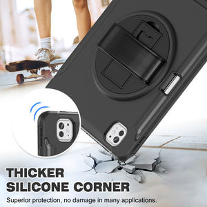 Étui pour tablette TPU bon marché pour <span class=keywords><strong>ipad</strong></span> <span class=keywords><strong>Pro</strong></span> 11 M4 2024 étui 360 rotation support étui de protection antichoc - Product Image 4