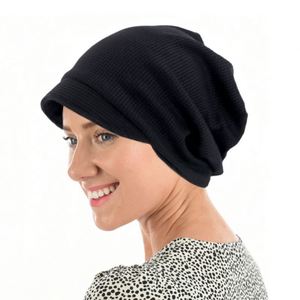 หมวกอบอุ่นผ้าฝ้ายนุ่มสำหรับฤดูหนาวพร้อมหมวกฤดูหนาว - Product Image 1