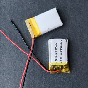 Aanpasbare Oplaadbare Lithium-Ion-Batterijen Bw501520 125Mah 0,4625wh Lipo-Batterij <span class=keywords><strong>3</strong></span>.7V - Product Image 5