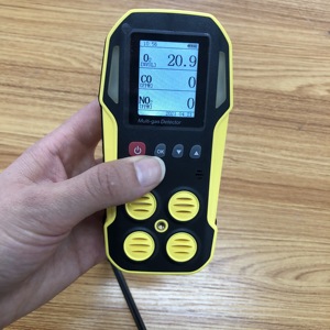 <span class=keywords><strong>Monitor</strong></span> Gas Portabel Bertenaga Baterai Multi 4 Gas untuk Detektor Gas CO, <span class=keywords><strong>H2S</strong></span>, O2, Metana - Product Image 2