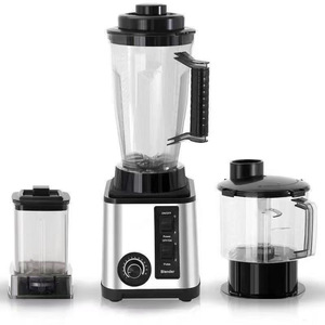 Mixeur Électrique Multifonctionnel 8-en-1 en Acier Inoxydable pour la Maison et la Cuisine – Appareil de Préparation Culinaire pour Smoothies, Jus de Fruits et Aliments – 6-en-1 - Product Image 1