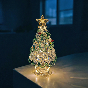 Cadeau créatif pour enfants, décorations de <span class=keywords><strong>Noël</strong></span> uniques en verre émaillé, scène de neige, artisanat, ornements, taille personnalisée, impression numérique, figurines, jouets - Product Image 4