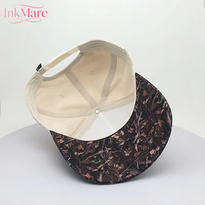 Casquette de baseball personnalisée en gros d'usine, style sportif 5 panneaux, broderie main et broderie 3D, design tendance pour l'extérieur et les voyages - Product Image 5