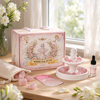 Coffret Cadeau d'Aromathérapie Anji Newell Dreamy Wishing Pool, Diffuseur en Plâtre de Gypse, Arôme Longue Durée, Boîte Cadeau pour Offrir