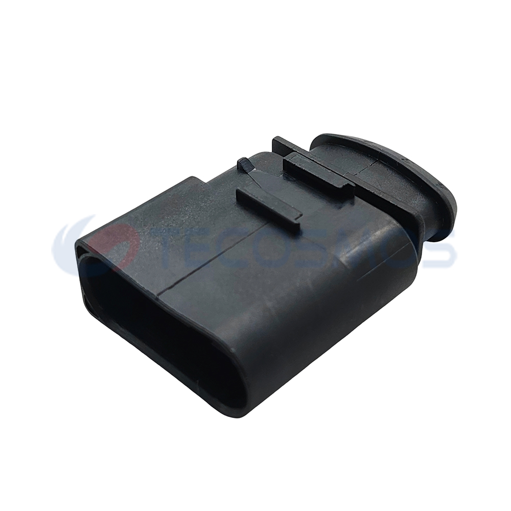 Waterproof IP66 Copper ABS/Nylon Housing Wire Harness Lambda Sensor Plug for Car 4-Pin Male 1J0973733