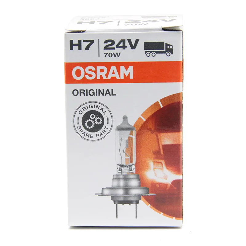 Галогенные лампы OSRAM 64215-H7, оригинальная линия H7 OEM для грузовиков, 24 В, 70 Вт, PX26d, изготовленные в Германии