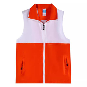 เสื้อกั๊กสะท้อนแสงเพื่อความปลอดภัย แบบยูนิเซ็กซ์ บาง น้ำหนักเบา ชุดทำงานฤดูใบไม้ร่วง ชุดยูนิฟอร์มที่มองเห็นได้ชัดเจนสำหรับกิจกรรมสาธารณะ - Product Image 4