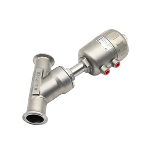 Válvula de Ángulo de Acero Inoxidable de 2 Vías de Instalación Rápida Personalizada para Medios Gaseosos con Estructura de Bola - Product Image 5