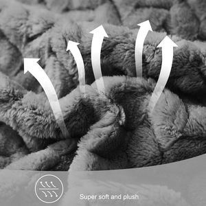 Manta de Felpa Suave y Acogedora 100% Poliéster, 50x70 Pulgadas, Ligera, Ecológica, Portátil, Anti-Pilling - Product Image 2