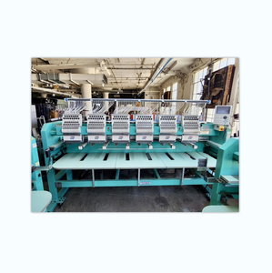 Japanese Brand 6 Head 15 Needle Computerized <strong>Embroidery</strong> <strong>Machine</strong> Multi Function <strong>Embroidery</strong> Equipment for Textile Factory - Product Image 1