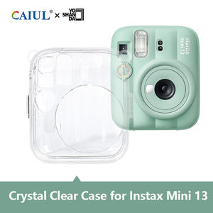 Nouvelle coque de protection transparente en PC rigide pour <span class=keywords><strong>Instax</strong></span> Mini 13 (2026) sans sangle – Étui écologique pour appareil photo instantané - Product Image 2