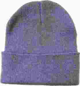 Chapeau d'hiver chaud unisexe classique en acrylique tricoté avec revers, bonnet pour usage quotidien, cyclisme, pêche, plage, motif à carreaux - Product Image 5