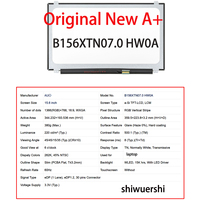 Écran LCD d'ordinateur portable 15,6 pouces en gros, modèles B156XTN04.1 B156XTN04.4 B156XTN07.0 B156XTN02.2 B156XTN02.0 B156XTN02.1 B156XTN02.3