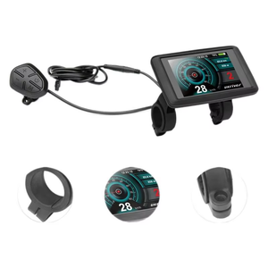 Afficheur LCD UKC1+ SW900 pour vélo électrique 24V 72V, limite de vitesse 25 km/h, <span class=keywords><strong>OMD</strong></span> 2 #   Trottinette électrique en plastique écologique avec protocole de communication - Product Image 1