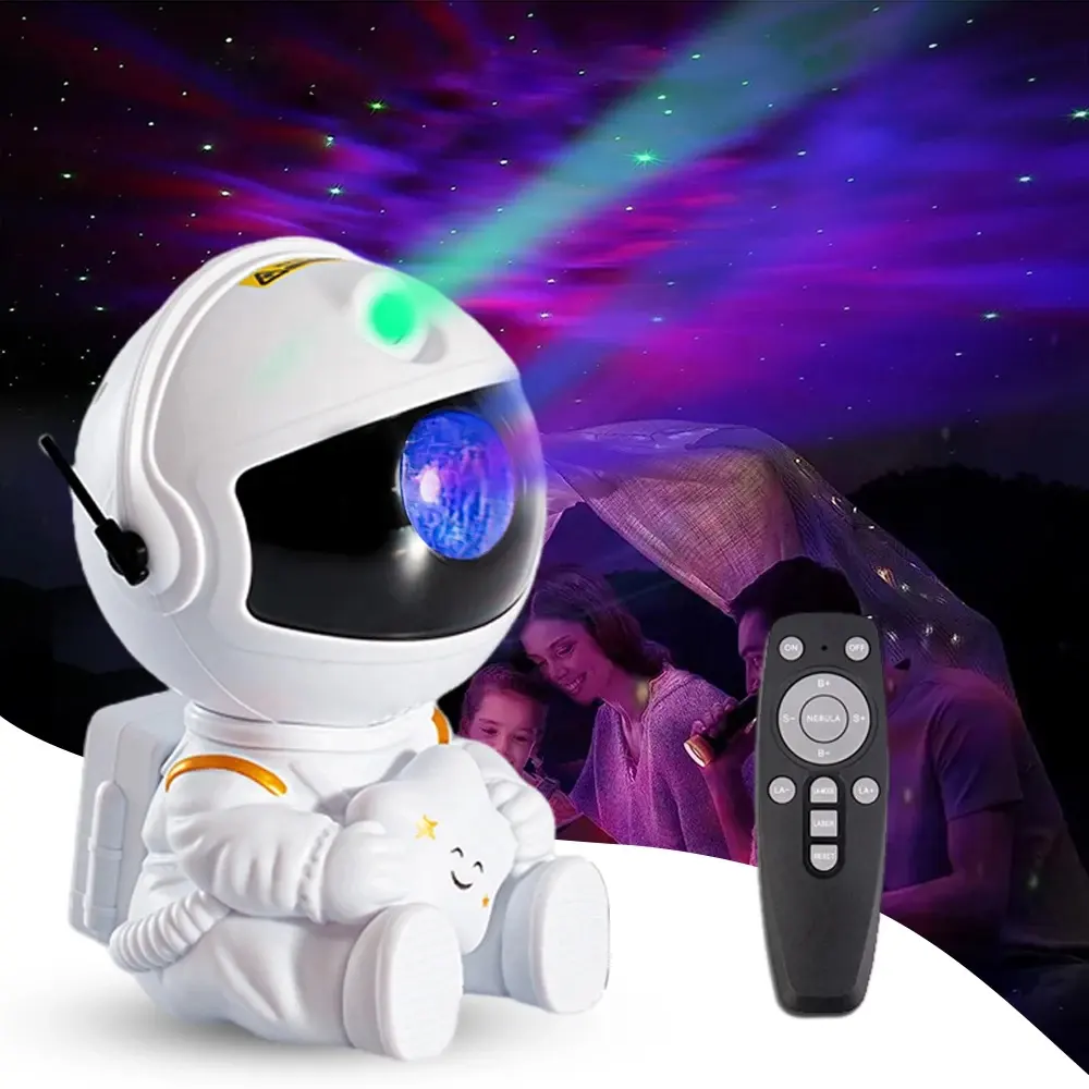Mini Astronaut Lamp Starry Projector Light With Guitar Star Projector Galaxy Light Projector Nebula Night Light