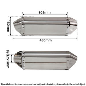 <span class=keywords><strong>Silencieux</strong></span> d'échappement universel pour moto 51MM, <span class=keywords><strong>silencieux</strong></span> en carbone TRC-GP avec DB Killer pour GSXR600 GSXS750 <span class=keywords><strong>MT07</strong></span> Z1000 - Product Image 2