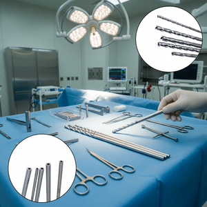 Surgiright brocas ortopédicas canuladas brocas huecas 2,0mm-3,5mm instrumentos ortopédicos veterinarios de acero inoxidable - Product Image 3