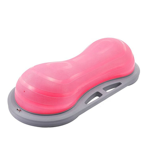 Ballon Pilates anti-éclatement en forme de cacahuète pour exercices d'équilibre, avec pompe à pied bonus - Product Image 3