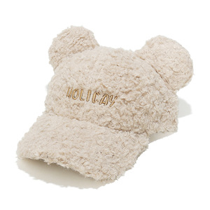 Thời Trang Dễ Thương Mới Bán Buôn Biểu Tượng Tùy Chỉnh Hàn Quốc Phong Cách Thêu 6 Tấm Terry Gấu Thể Thao Hat Gorras Mũ Bóng Chày - Product Image 4