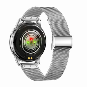 <span class=keywords><strong>2025</strong></span> Phụ Nữ Của Tập Thể Dục Thể Thao Thông Minh Đồng Hồ Thép Không Gỉ Ban Nhạc Android Thời Trang Đồng Hồ Với Đồng Hồ Báo Thức La Bàn Phụ Nữ Smartwatches - Product Image 6