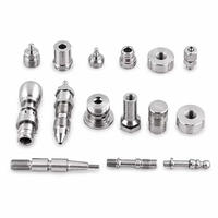 Pièces de précision en acier inoxydable usinées CNC suisses sur mesure, embout sphérique, axe fileté, bague, écrou, raccord, contrat OEM
