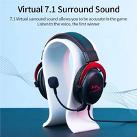Headset Gaming HyperX Cloud 2 II Berkabel dengan Driver Dinamis, Suara Surround HiFi 7.1, dan Mikrofon untuk PC/PS4