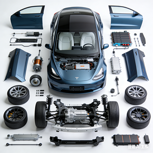 Venta Directa de Fábrica YUCHI, Parachoques Delantero para Automóvil Tesla Modelo Y 1493736-S0-A 1493736S0A - Product Image 3