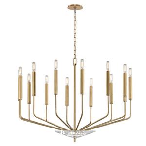 Lobby d'hôtel de luxe en forme de branche d'ingénierie luminaires haut de gamme modernes Villa salon <span class=keywords><strong>lustre</strong></span> en laiton - Product Image 1