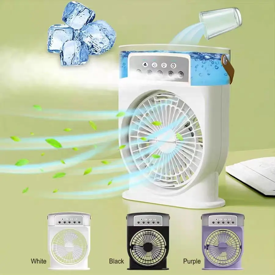 ice water 600ml mini cold fan cooler air purification cooling fan