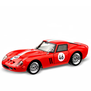 โมเดลรถ1:32 <span class=keywords><strong>FARA</strong></span> 250GTO ซุปเปอร์คาร์โมเดลของเล่นพีซีไฟเสียงลวดลายที่ดึงกลับประตูเปิดของประดับตกแต่ง - Product Image 1