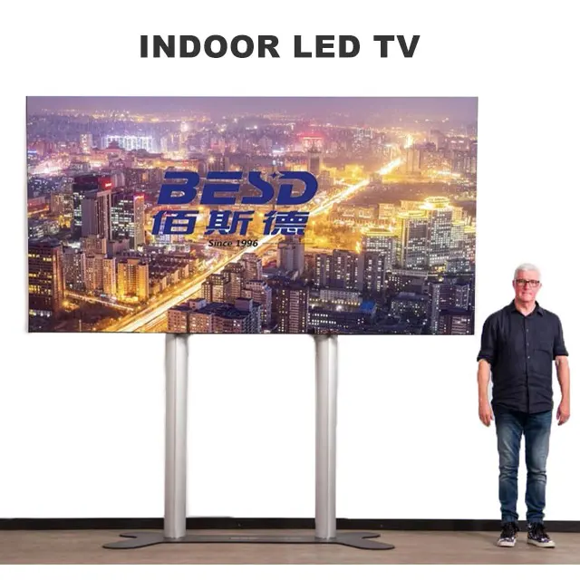 पूर्ण रंग सरल टीवी उत्पादन एलईडी स्क्रीन अल्ट्रा hd टीवी स्क्रीन दीवार प्रदर्शन का नेतृत्व किया